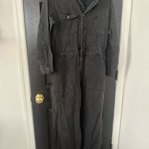 Universal Thread Charcoal Denim Jumpsuit